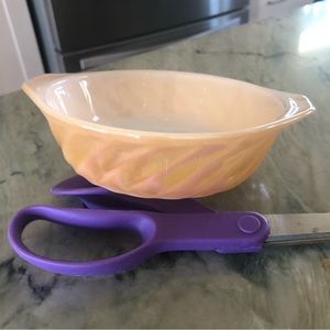 Vintage Anchor Hocking Fire King Bowls - Pearl Luster - set of 4